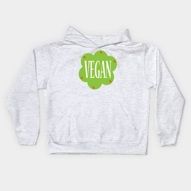 Vegan Fancy Kids Hoodie by JevLavigne